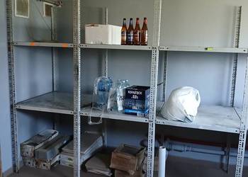 Metalowe regały masywne