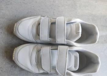 Buty Reebok r. 32,5 bialo-srebrne