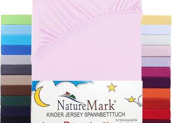 PRZEŚCIERADŁO 2szt 70x140cm NatureMark do łóżeczka NOWE p741
