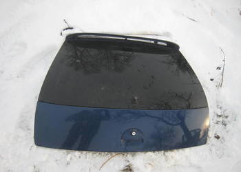 Klapa tylna bagażnika kompletna granatowa lotka Opel Corsa C 00-06