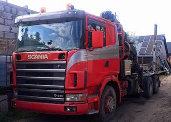 Scania do lasu V8 580km