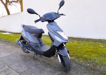 Skuter 50 4T 100% Sprawny 2025 R Koła10" Niski Przebieg Transport RATY