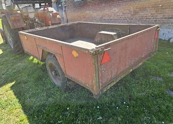 Przyczepa rolnicza jednoosiowa