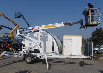 Podnośnik koszowy na przyczepie Dinolift DINO 180XT II