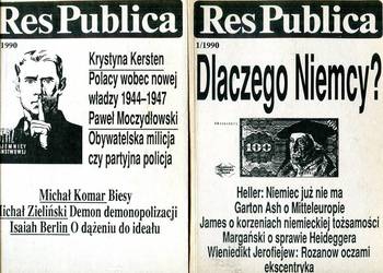 Res Publica 1/1990 ,2/1990