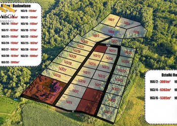 Działka 1028 m² z WZ wśród natury – Rogowo