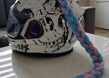 Warkocze na kask motocyklowy