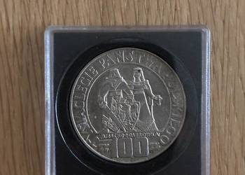 Moneta 100 zl Mieszko i Dabrowka 1966