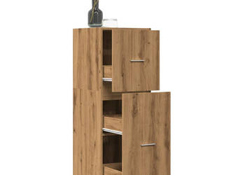 Szafka apteczna dąb artisian 40x41x118 cm WM-855204