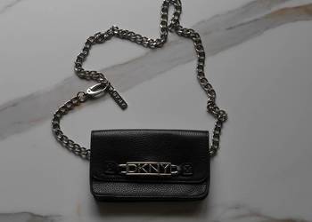 DKNY świetna nerka saszetka łańcuszek jak nowa