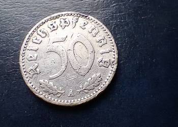 Stare monety 50 fenig 1939 A Niemcy /2