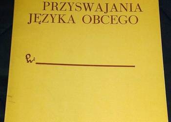 Fazy procesu przyswajania języka obcego - Tadeusz Woźnicki
