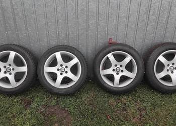 Koła Alufelgi z oponami zima 5x100 r15 6j et35 Audi Volkswagen Skoda Seat