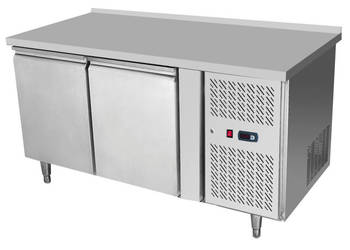 Profesjonalny Stół Chłodniczy 2-Drzwiowy Z Rantem 1360x700x850mm Epf3422r