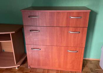Komoda kolor czereśnia - tanio Wrocław