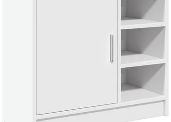 Szafka pod umywalkę biała 63x29x55 cm materiał drewnopochodny WM-848129