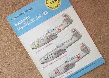 [W] Samolot myśliwski Jak-23. Bartoszewski TBiU