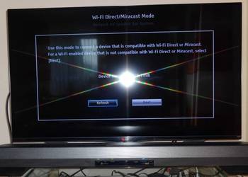 Soundbar Pioneer SBX-N500 Bluetooth, Wi-Fi, Miracast. Kino domowe.
