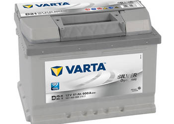 Akumulator Varta Silver Dynamic 12V 61Ah 600A D21