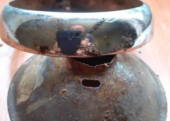 Kolo przednie I obramowka lampy do motoroweru Rys, Żak