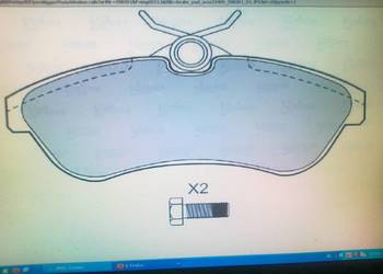 KLOCKI VALEO CITROEN C2 1.4+1.6V16+1.4HDI  10/03-> tar. went