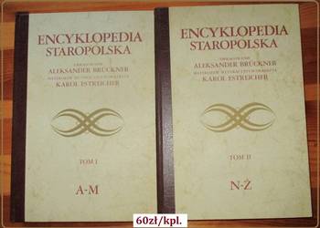 Bruckner, Estreicher - Encyklopedia staropolska/historia Bruckner, Estreicher - Encyklopedia staropolska/historia