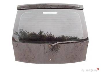 Fiat Punto II 2 3D czarna klapa tylna +szyba