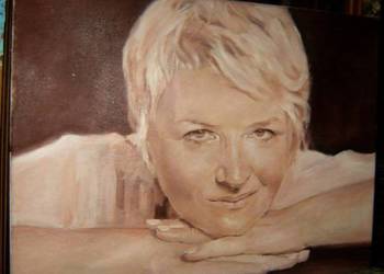 Portret olejny na zamówienie. Obraz na podstawie zdjęcia