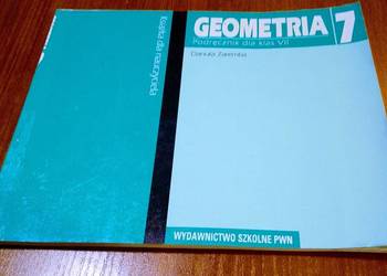 Geometria 7 podręcznik dla klas VII książka dla nauczyciela Danuta Zaremba