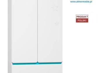 szafa dziecięca biała STARS MDF C21 90x55 w.200