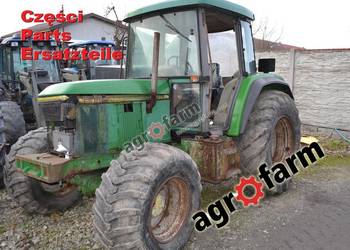 John Deere 6200 części, skrzynia biegów, silnik