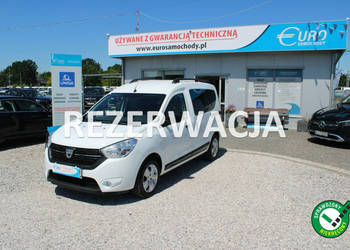 Dacia Dokker 1.5LAUREATE Netto 34878PLN 95HP F-vat Salon Polska