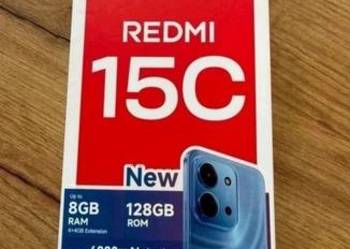 NOWY Xiaomi Redmi 15C 128GB • Z Salonu Orange (Wrzesień) • NieUżywany + Etu