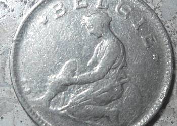 BELGIA-50 CENTIMES-1923 r-NICKEL-