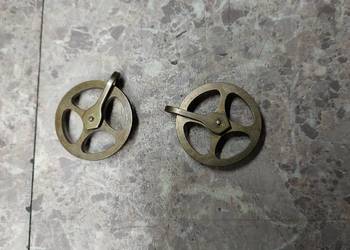 699 Bloczki rolki 2szt 29mm starego zegara linkowy żyłkowy GB Becker