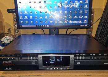 Nagrywarka odtwarzacz CD Philips CDR 765 2 szuflady CD-R Audio wymagane.