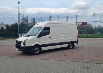 VW Crafter 2.5 TDI Klima Tempomat Fotel Pneumatyczny 1 Właściciel Zadbany