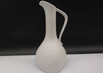 Porcelanowy wazon,typu Op Art, wyprodukowany przez Edelstein Bavaria