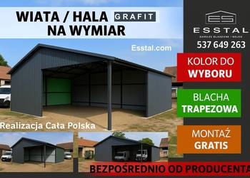 Garaż - OTWARTY | Wiata | Hala | Garaż Blaszany| Magazyn- ESSTAL-