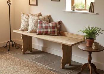 Stara wiejska ławka AntykiMarki.pl