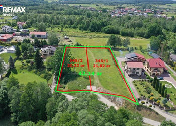 Działka budowlana 42,14 a | Łagów ul. Rakowska
