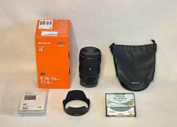 Obiektyw klasy premium SONY E 16-55 mm F2.8 G (SEL1655G)