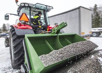 Piaskarka 2,1 m, z siłownikiem i wężem firmy Kellfri-POLECAM