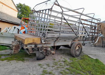 przyczepa samozbierająca Agro met T-050