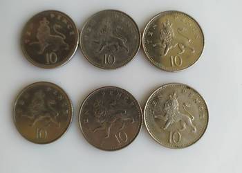 Moneta 10 TEN PENCE UK
