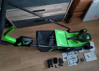 Kosiarka akumulatorowa Greenworks 33 cm + aku i ładowarka