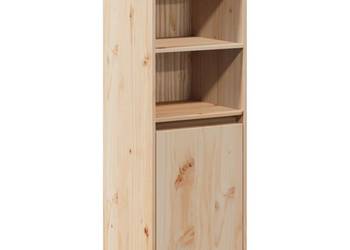 vidaXL Szafka, 37x34x110 cm, lite drewno sosnowe(SKU:813515)