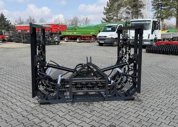 Włóka łąkowo-polowa 5m 2-siłowniki Metal-Technik. Dostępna od ręki.