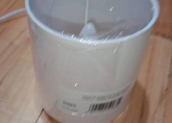 lampka nocna biurkowa stożek 14/16 biała nowa LED 2,2W gratis