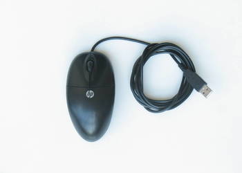Myszka optyczna HP, przewodowa USB